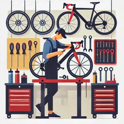 Réparation de vélo