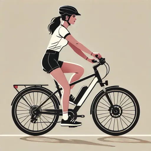 Positionnement Cycliste