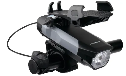 [UC-02-079-1550] Lumière Ultracycle USB 550 lumen(avec porte téléphone)