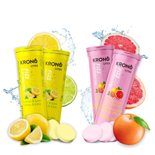 Comprimés d'électrolytes effervescents Krono